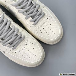 Giay The Thao Co Thap Nike Air Force 1 Supreme Trang Xam Giày Thể Thao Cổ Thấp Nike Air Force 1 Supreme Trắng Xám