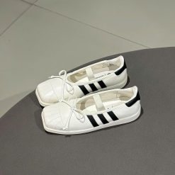 Giay Thoi Trang Nu Adidas Superstar Jennie Mau Off White Black Giày Thời Trang Nữ Adidas Superstar Jennie Màu Off White Black