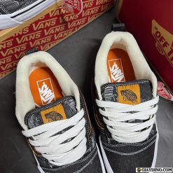 Giay Vans Classics Knu Skool Denim Den xam Giày Vans Classics Knu Skool Denim Đen xám
