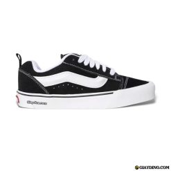 Giày Vans Knu Skool Black True White VN0009QC6B